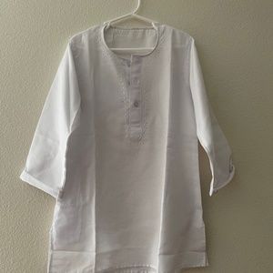 White boy’s Kurta